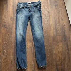 BKE Women's Boot Cut Jeans in Blue